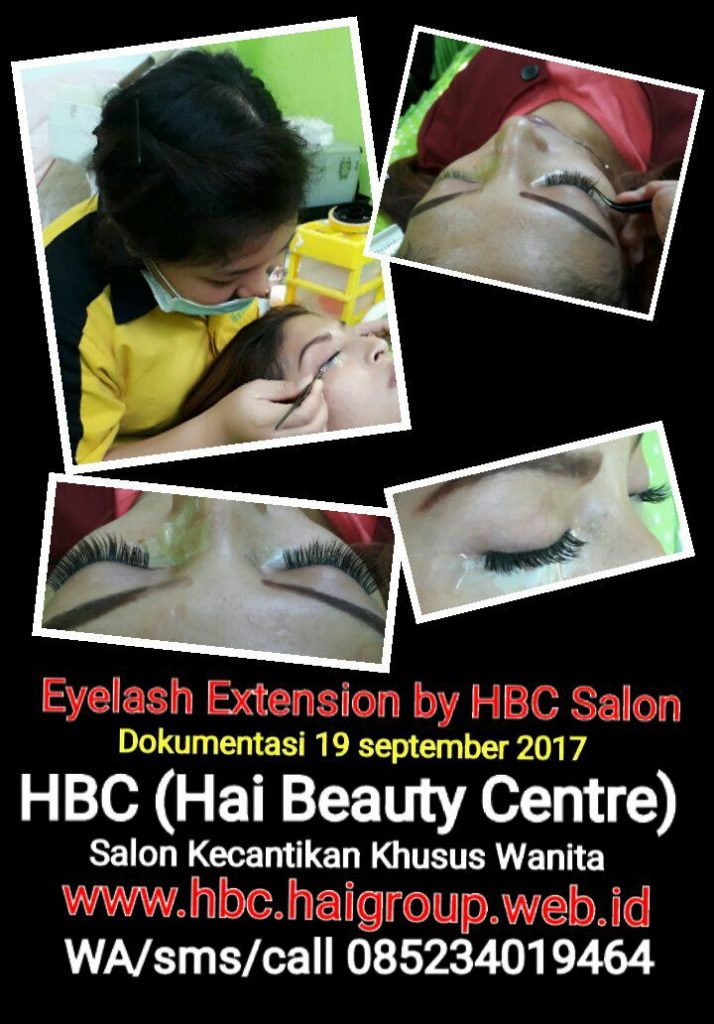 eyelash extention - tanam bulu mata - hbc salon - hai beauty centre